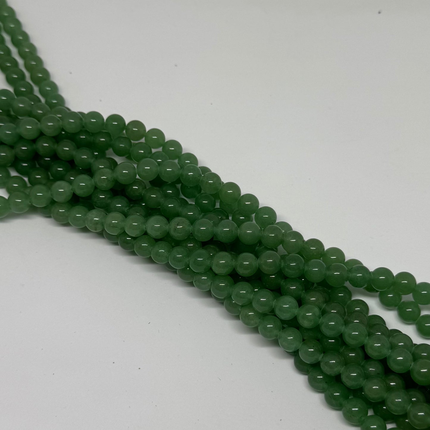 Grüner Aventurin 8mm (45 Stück)