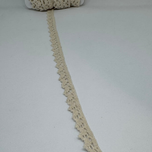 Bavlněná krajka šíře 12mm