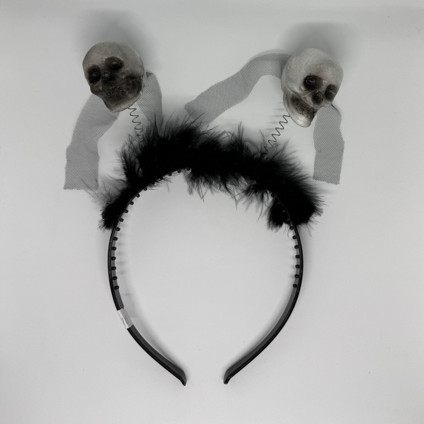 Halloween Stirnband (Totenköpfe)