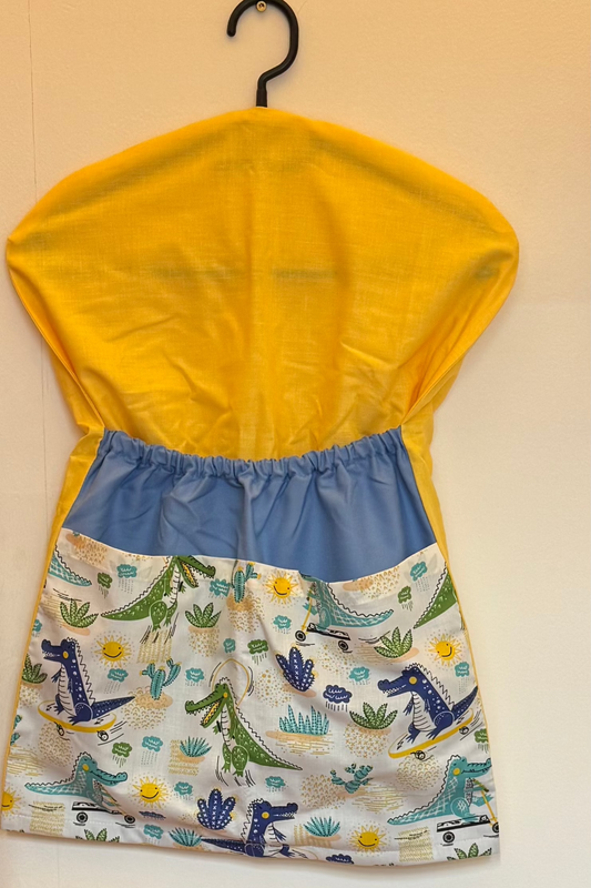 Dětský kapsář do školky s motivem krokodýl