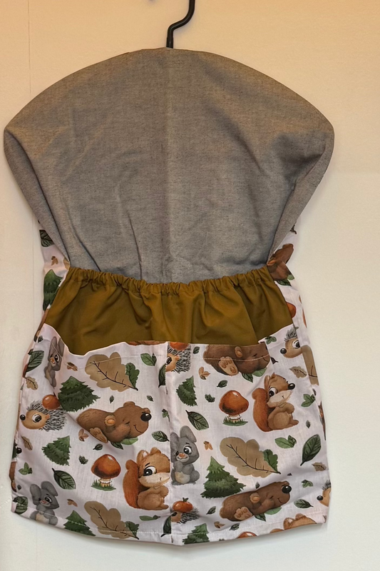 Dětský kapsář do školky s motivem zvířátek.