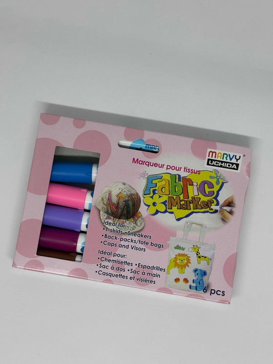 Fixy na textil sada 6ks - sicipotreby