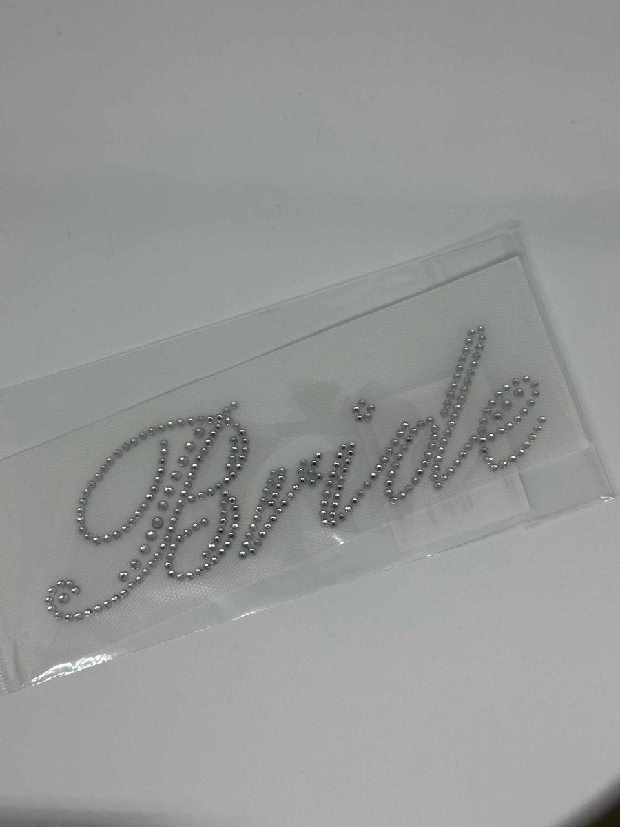 Nažehlovací aplikace “Bride” - sicipotreby