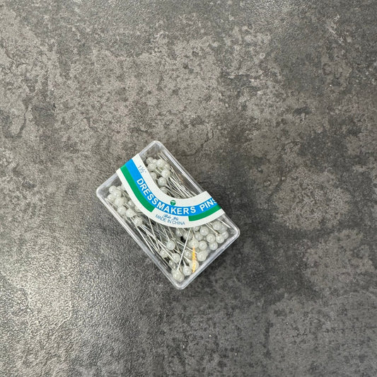 Špendlíky s bílou hlavičkou delka 38mm - sicipotreby