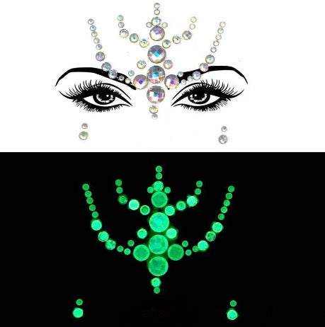 Svítící kamínky na obličej Cosmos - sicipotreby