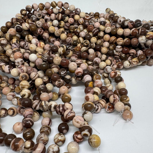 zebra Jaspis Austrálie 8mm (45ks) - sicipotreby