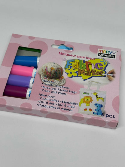 Fixy na textil sada 6ks - sicipotreby