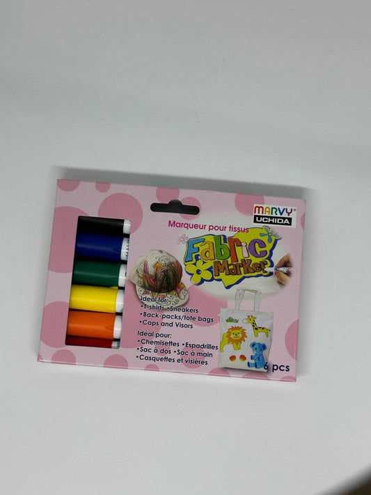 Fixy na textil sada 6ks - sicipotreby