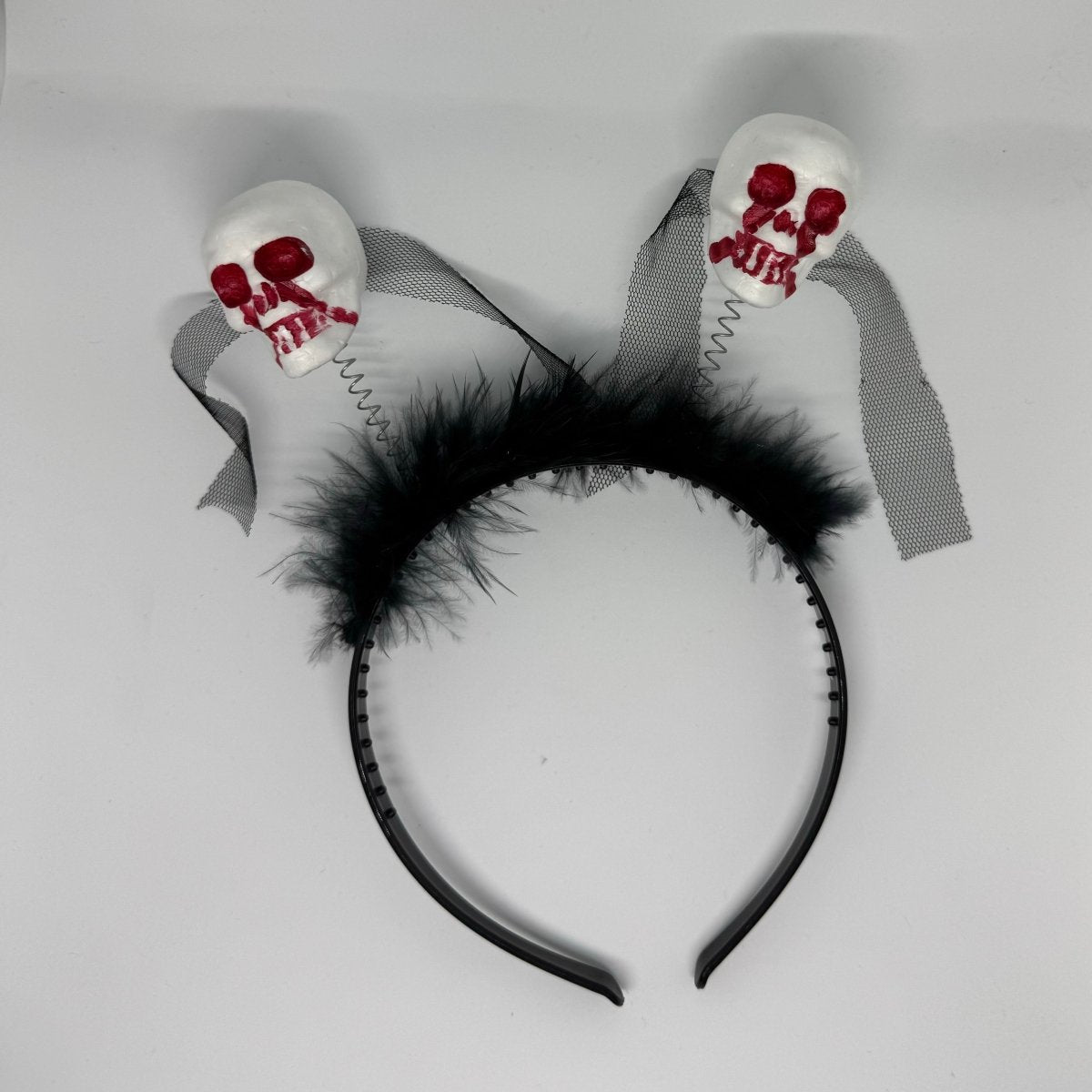 Halloween čelenka ( lebky ) - sicipotreby