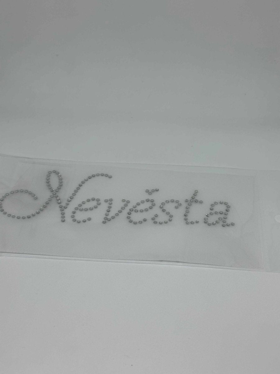 Nažehlovací aplikace “nevěsta” - sicipotreby