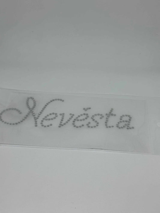 Nažehlovací aplikace “nevěsta” - sicipotreby