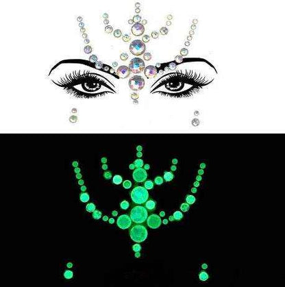 Svítící kamínky na obličej Cosmos - sicipotreby