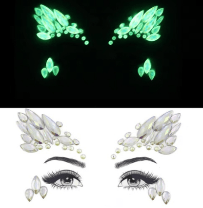 Svítící kamínky na obličej Serenity - sicipotreby